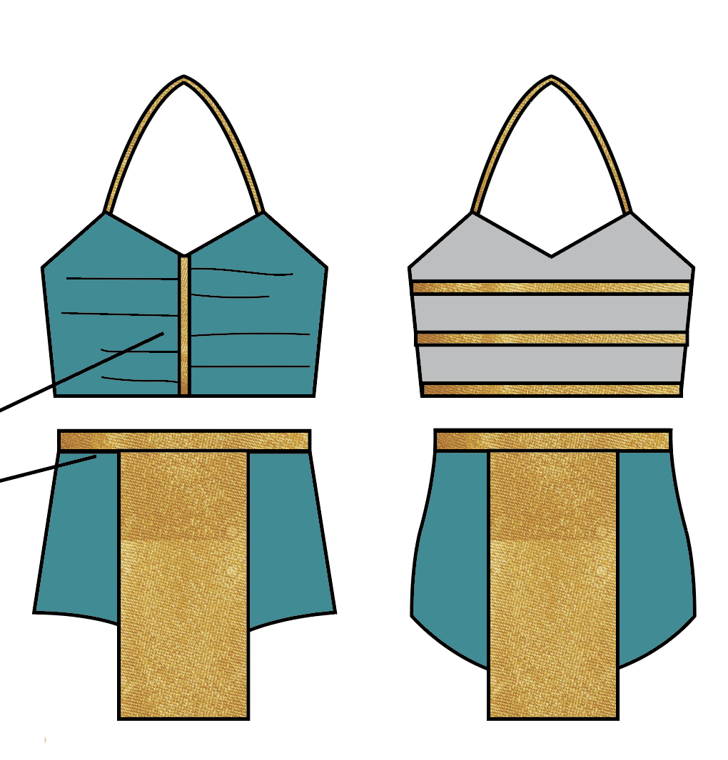 Acro Costume - Glamourous Dance