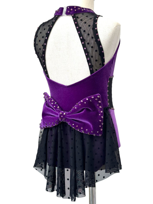 Purple Velvet Costume (Size 5/6) - Whitney Deal