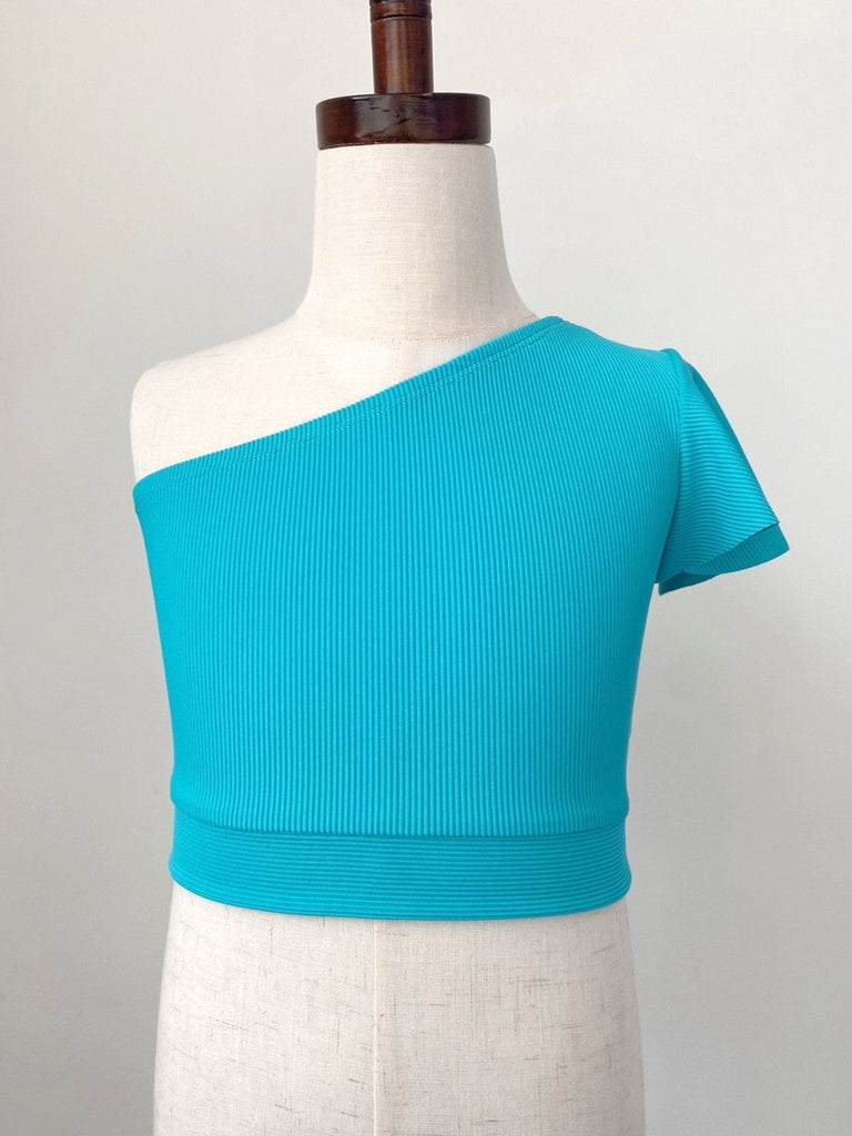 One-Shoulder Crop Top (more colors) - Whitney Deal