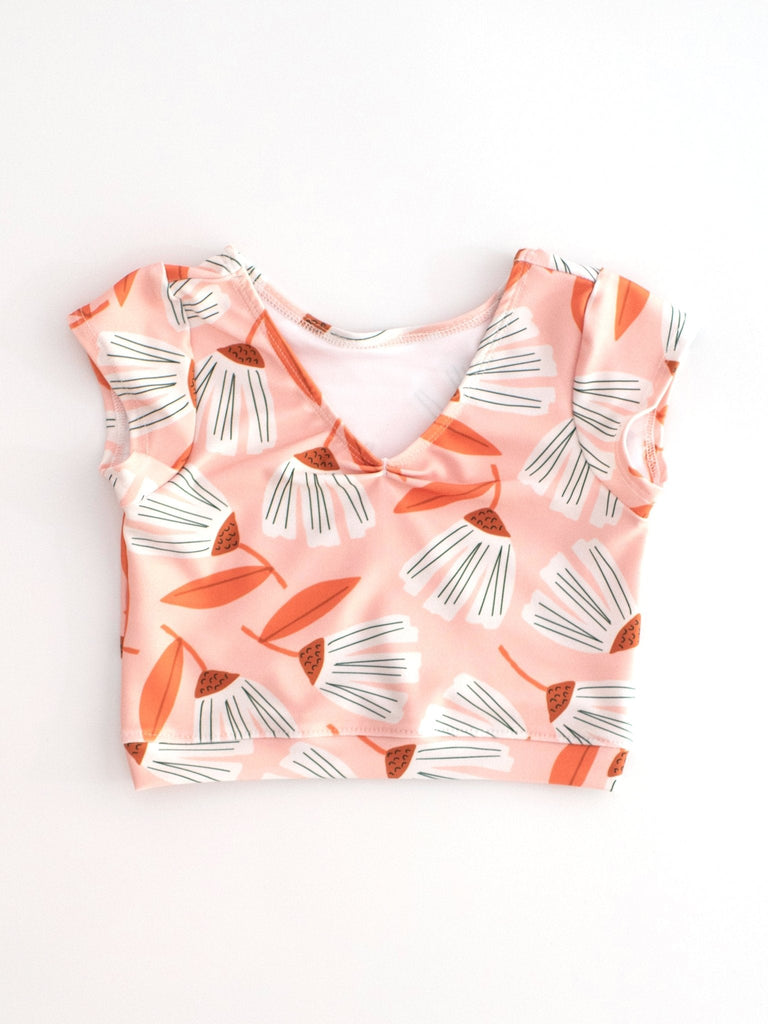 Peach Crop Top - Whitney Deal