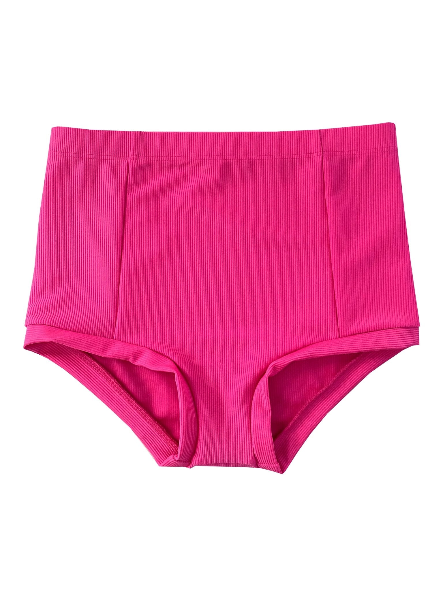 Pink Ribbed Briefs – Whitney Deal