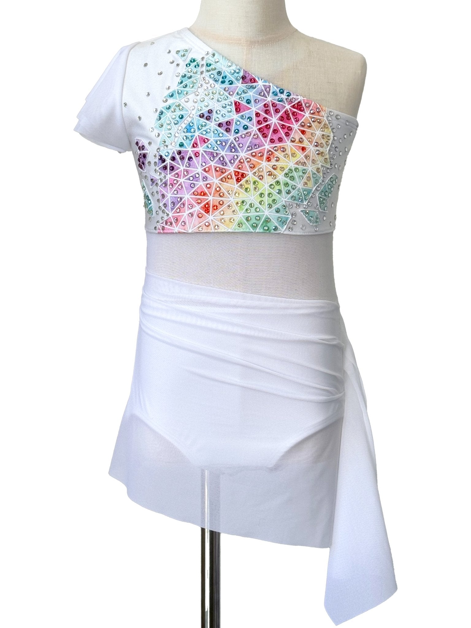 Rainbow Costume (Size 9/10) - Whitney Deal